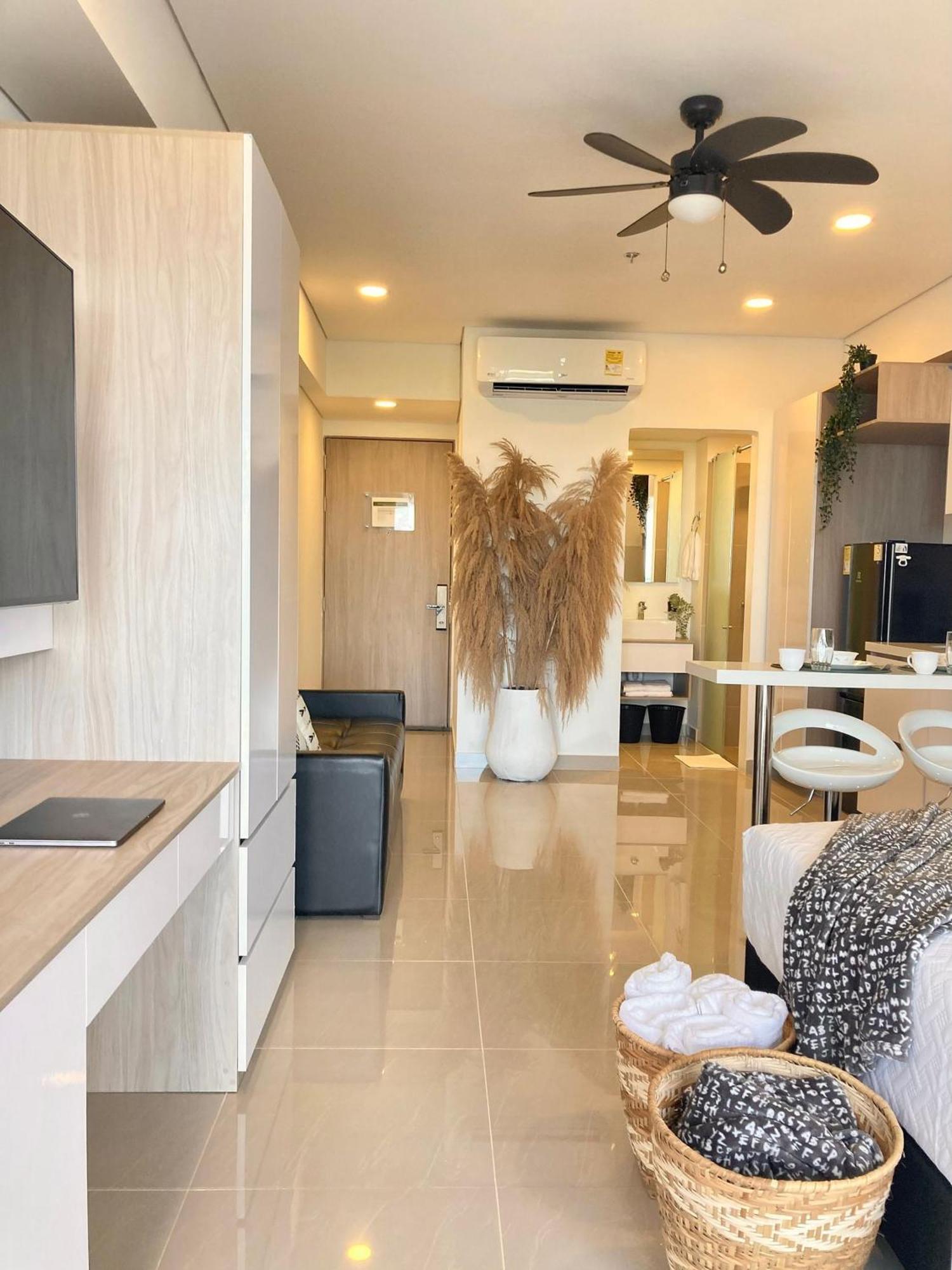 Cb1242 | Estudio Moderno Con Diseno Natural Y Piscina Apartamento Cartagena