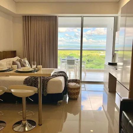 Apartamento Cb1242 | Estudio Moderno Con Diseno Natural Y Piscina Cartagena