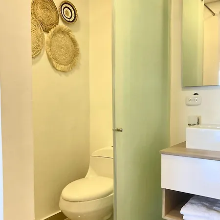 Apartment Cb1242 | Estudio Moderno Con Diseno Natural Y Piscina